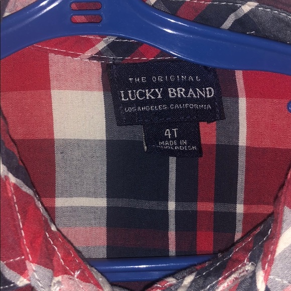 Lucky Brand Plaid Button Down Shirt - Picture 2 of 9